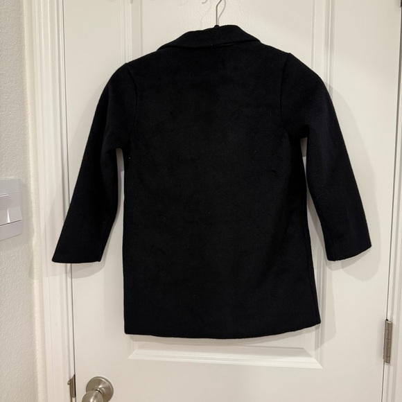 Girls Double Breasted Pocket Patched Overcoat Size 7Y Kid’s Size Classic Chic - Picture 4 of 9